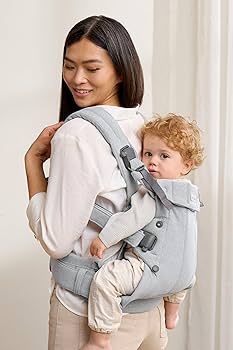 Amazon.com: BabyBjörn Baby Carrier Harmony, Light Gray
